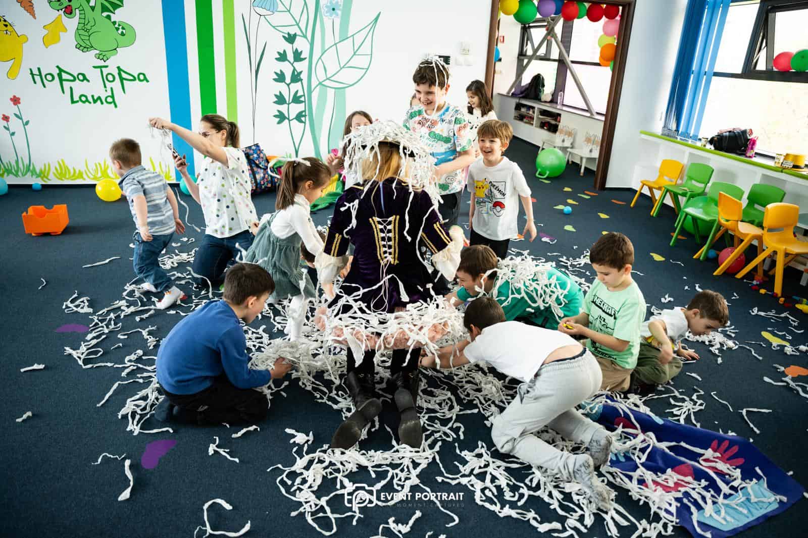 hopa topa land petrecere copii