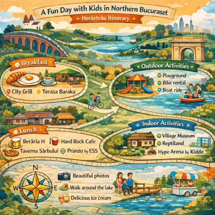 fun day with kids in northern bucharest herastrau-1