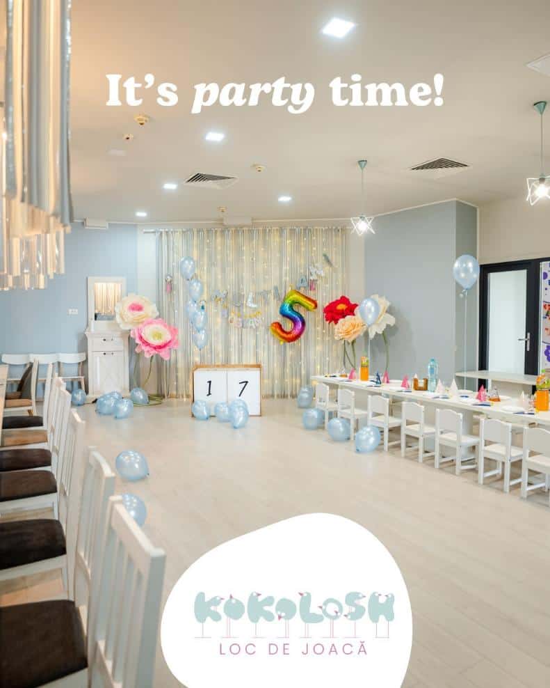 loc de joaca kokolosh oradea mese petreceri