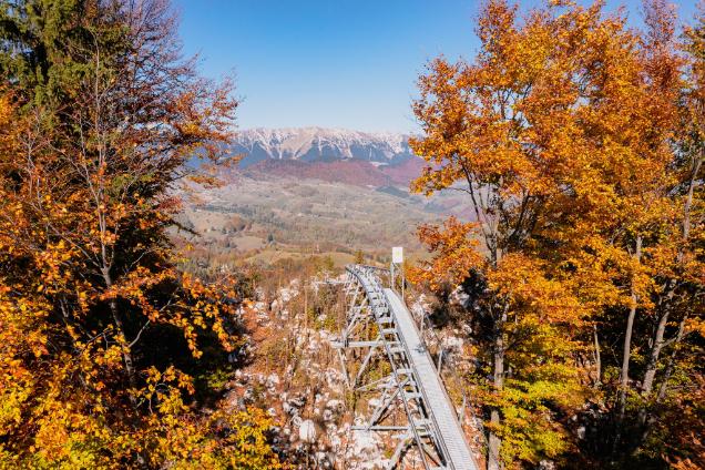 pista bob Alpine Coaster Cheile Gradistei Fundata 4