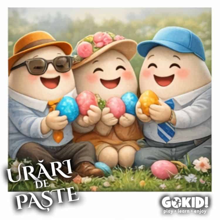 urari de paste pentru prieteni