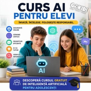 Curs gratuit de Inteligenta Artificiala pentru elevi gokid