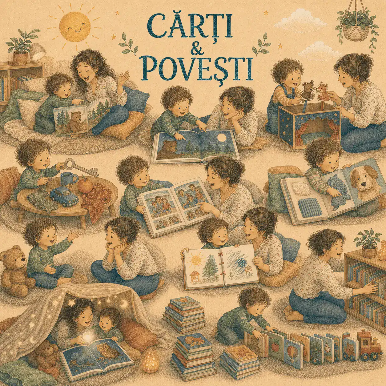 activitati copii 2 ani carti povesti