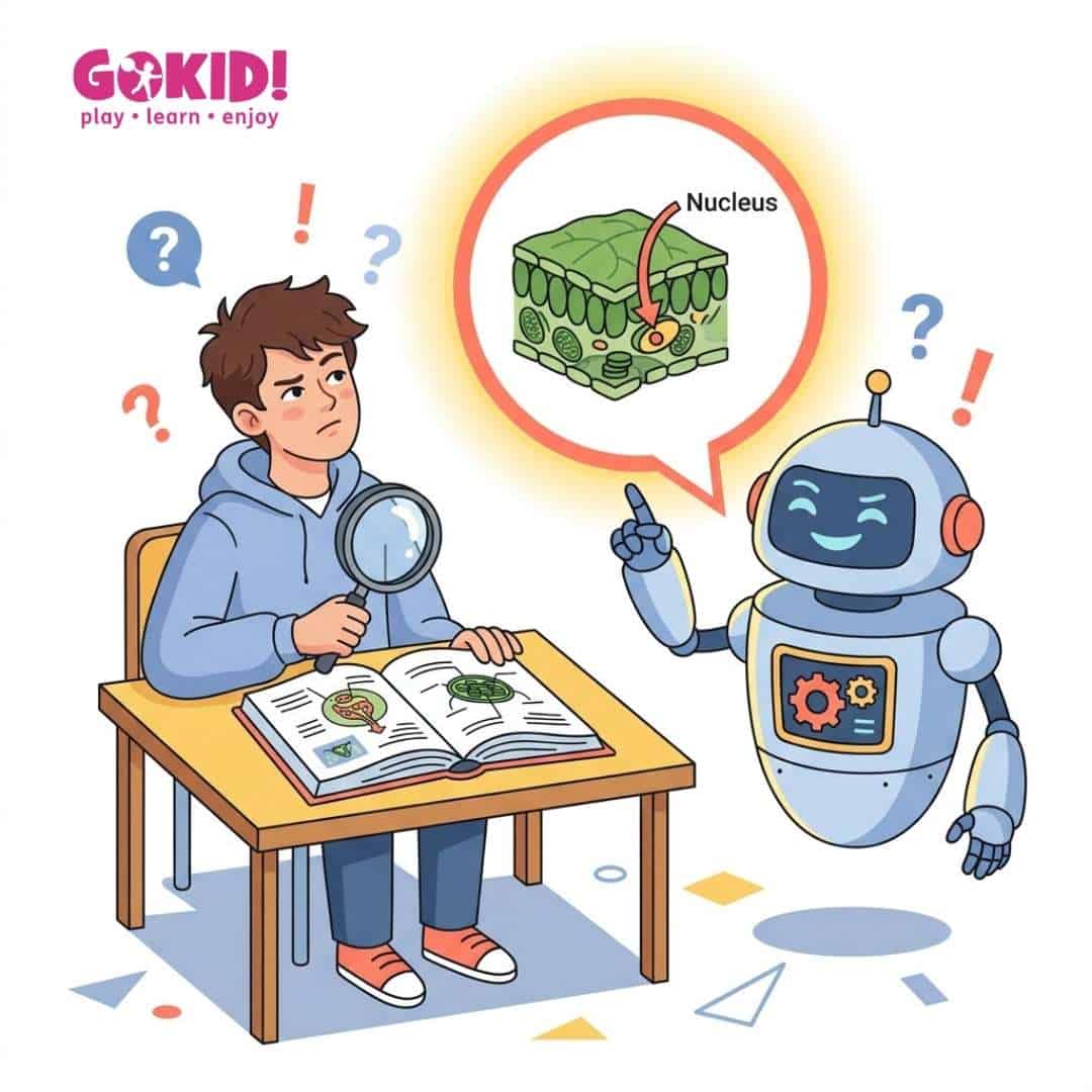 elev la scoala robot asistent diagrama gresit curs gratuit AI