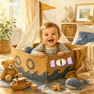 activitati-acasa-copil-1-an-cutie-de-carton-gokid