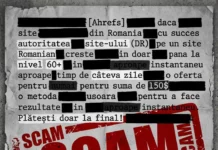 mesaj scam autoritate crestere artificiala