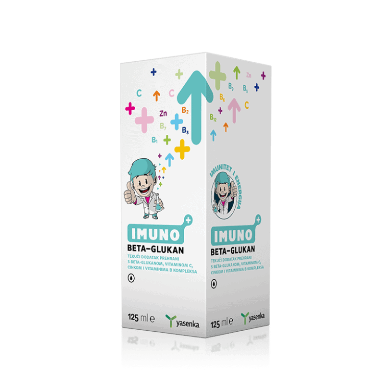 Imuno Beta Glucan – sirop imunitate copii cu beta glucan, vitamina C și zinc, 125 ml