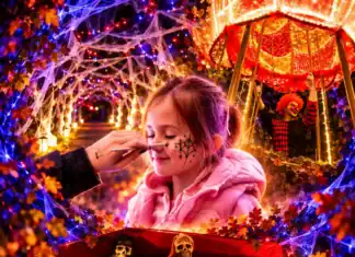 Halloween în lumini la Lumina Park: dovleci, instalații și o seară de toamnă de ținut minte lumina-halloween-social-square